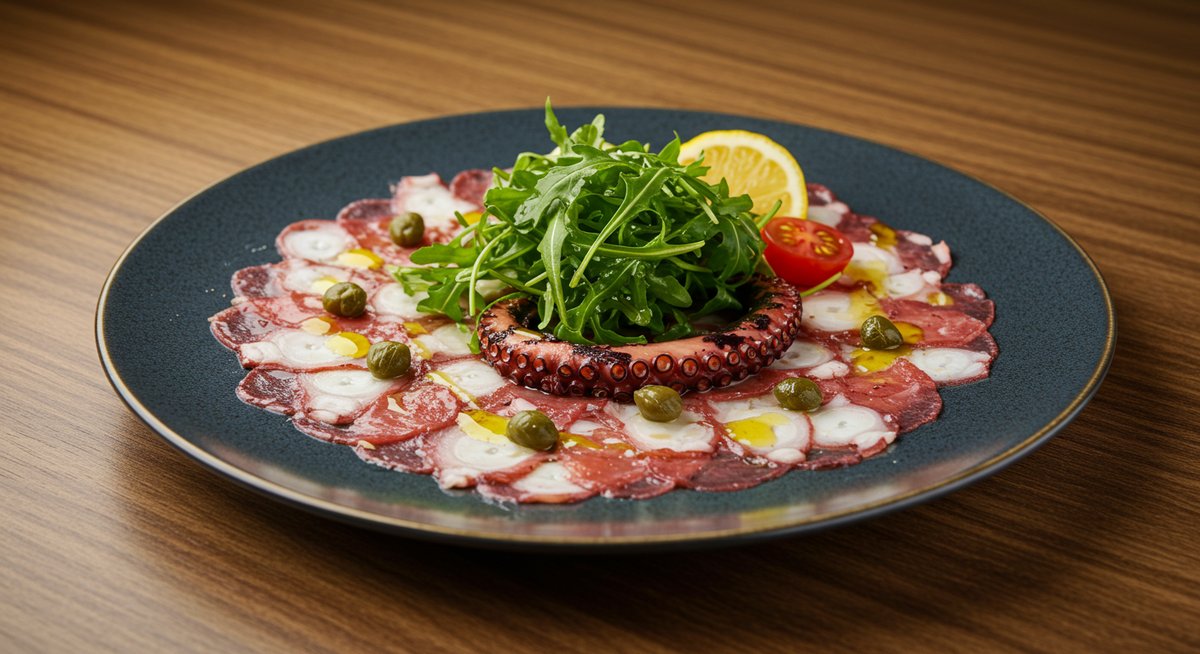 タコ カルパッチョ イタリアン
